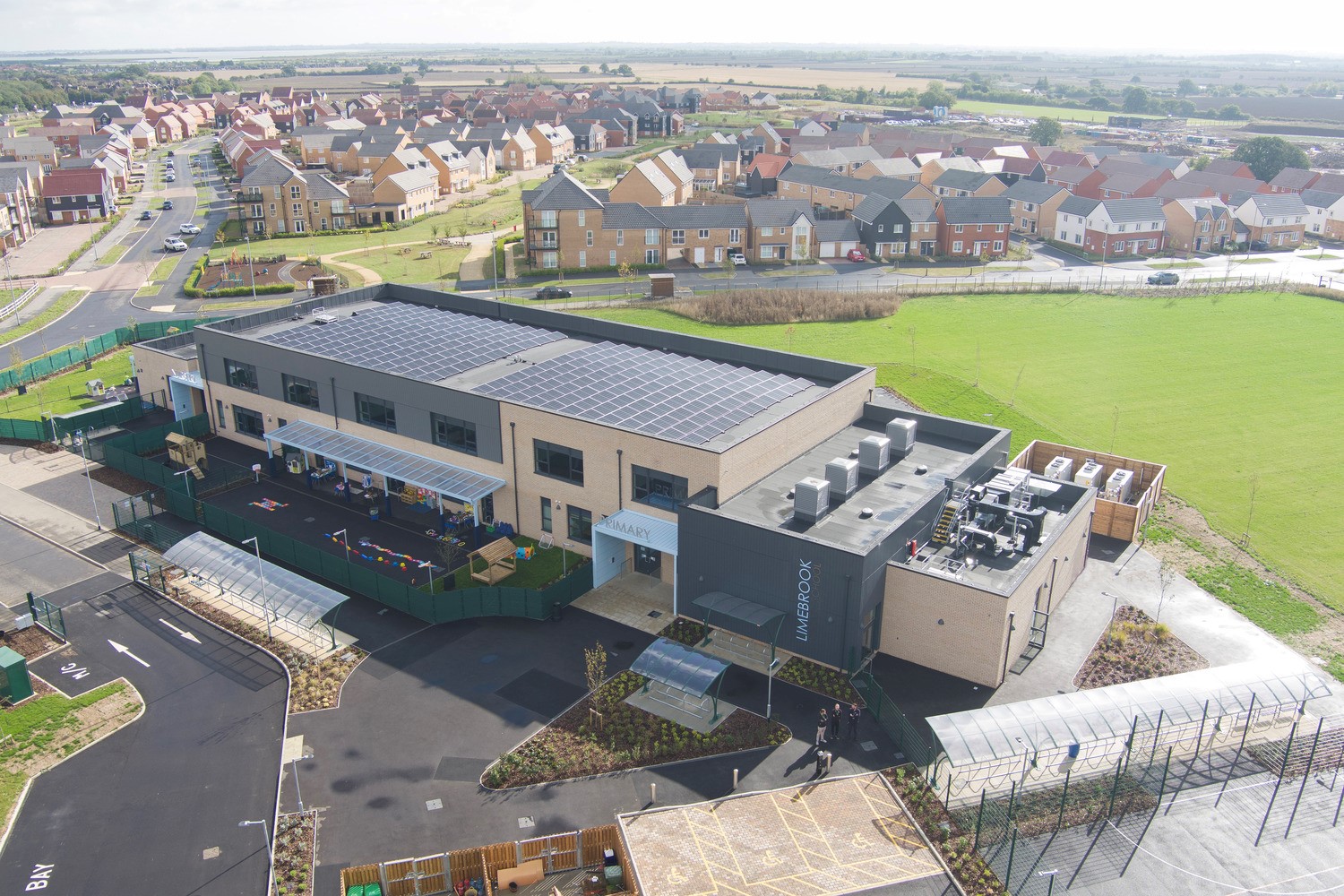 Essex pupils welcomed into new net zero school