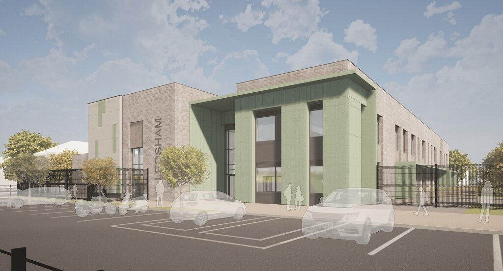 NEW PRIMARY SCHOOL DETAILED FOR ELLESMERE PORT LEDSHAM GARDEN VILLAGE