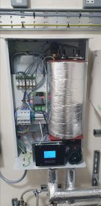 wall-hung Electric boiler internals