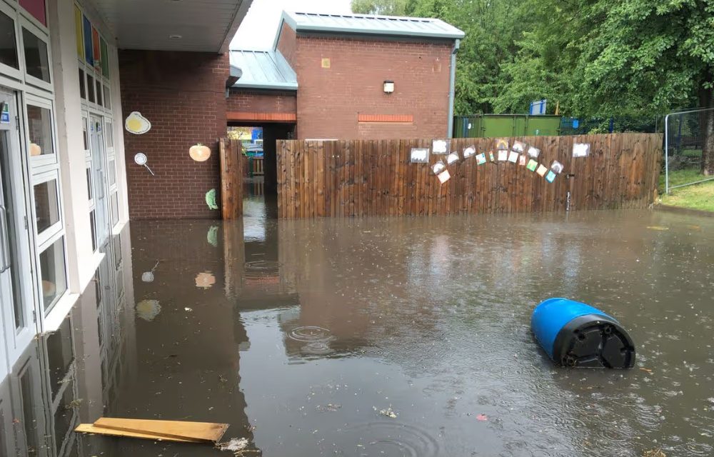 RUSSELL SCOTT PRIMARY SCHOOL PLAGUED BY FLOODING AND SEWAGE