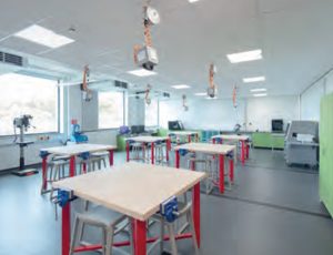 Great Park Academy’s wide-ranging floor coverings installed with Mapei