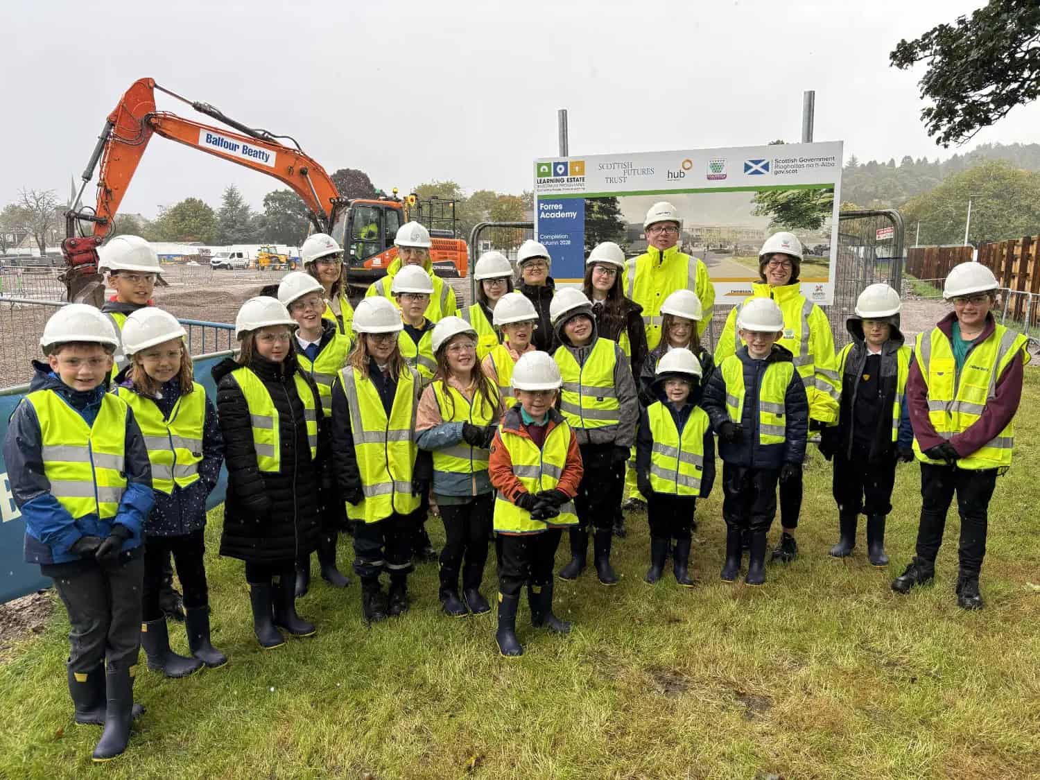 Preparatory Works Underway On £88.6 Million Forres Academy Build